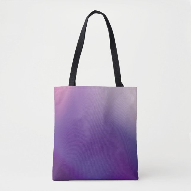 Bolsa Tote Abstrato de fundo de malha de gradiente desfocado  (Frente)