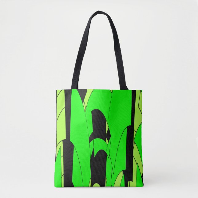 Bolsa Tote Abstrato de Limão (Frente)