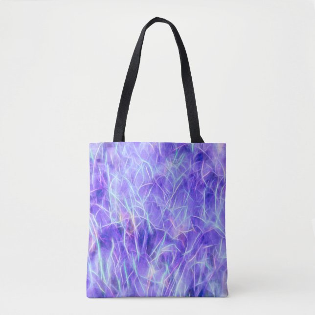 Bolsa Tote Abstrato de realces de raios (Frente)