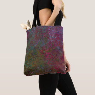 Bolsa Tote Abstrato de Tinta Álcool Escuro