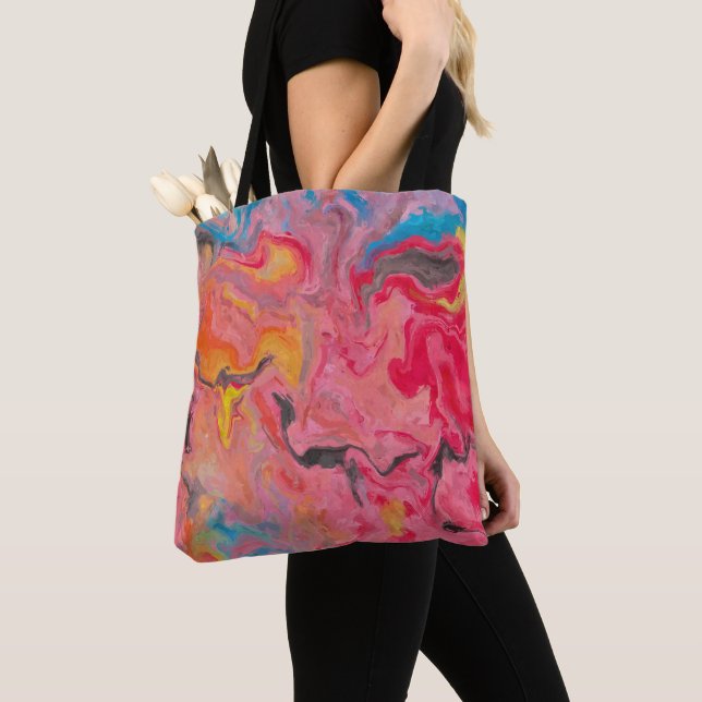 Bolsa Tote Abstrato de Waterfall (Close Up)