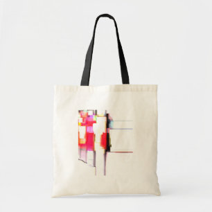 Bolsa Tote abstrato digital "Blink"