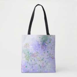Bolsa Tote Abstrato floral Flores de primavera