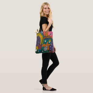 Bolsa Tote Abstrato Garden