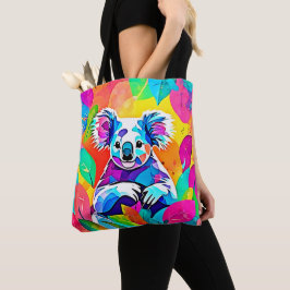 Bolsa Tote Abstrato Koala Design