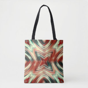 Bolsa Tote Abstrato moderna líquida moderna liquefação ondas 