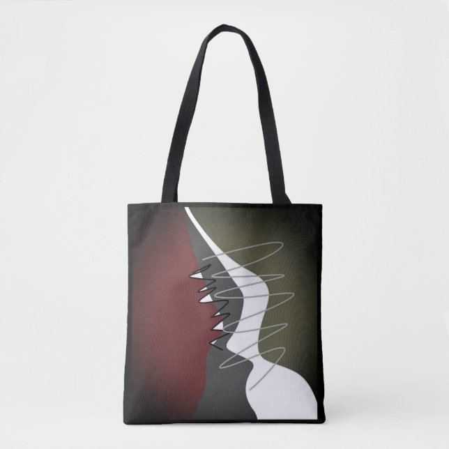 Bolsa Tote Abstrato, Moderno, criativo, Travesseiro decorativ (Frente)