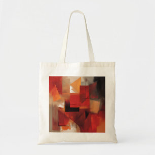 Bolsa Tote Abstrato moderno forma pintura colorida