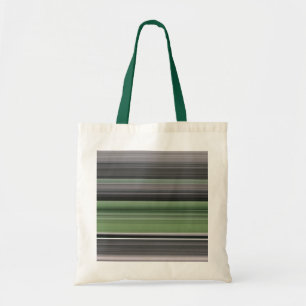 Bolsa Tote Abstrato nº 1: Verde-oliva e cinza