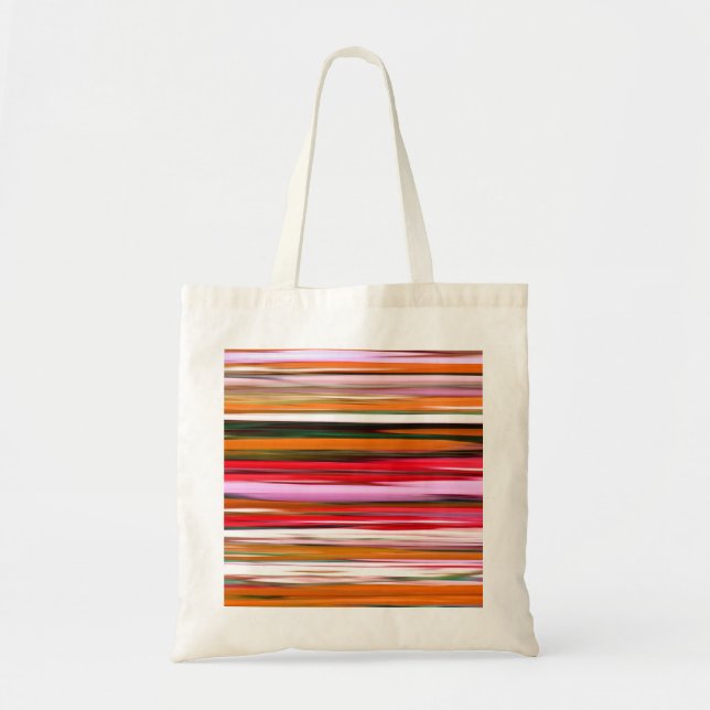 Bolsa Tote Abstrato nº 2: Desfoque laranja (Frente)