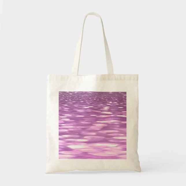Bolsa Tote Abstrato nº 3: Shimmer Lilac (Frente)