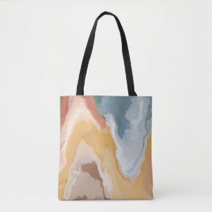 Bolsa Tote Abstrato Pastel Paint Summer Edition