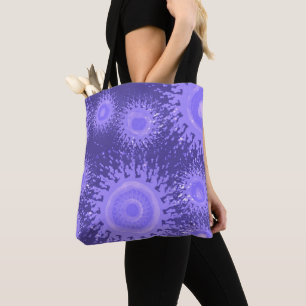 Bolsa Tote Abstrato Purple Splash