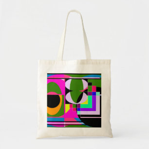 Bolsa Tote Abstrato - Saco Colorido