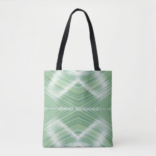 Bolsa Tote Abstrato tela de fundo contínua. Muitas linhas ond