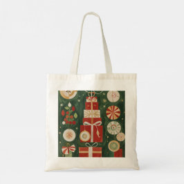 Bolsa Tote Abstrato Yuletide Tapeçaria
