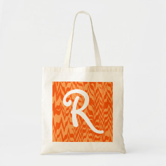 Bolsa Tote Abstrato ZigZag Swirl
