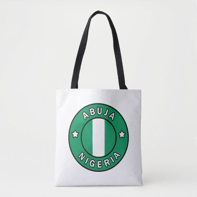 Bolsa Tote Abuja Nigéria (Frente)