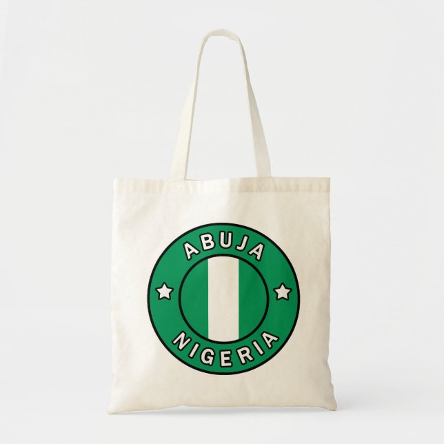 Bolsa Tote Abuja Nigéria (Frente)