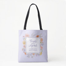 Acabado de Chegar ao Mercado Floral Roxo 
