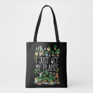 Bolsa Tote Acabei De Molhar As Minhas Plantas