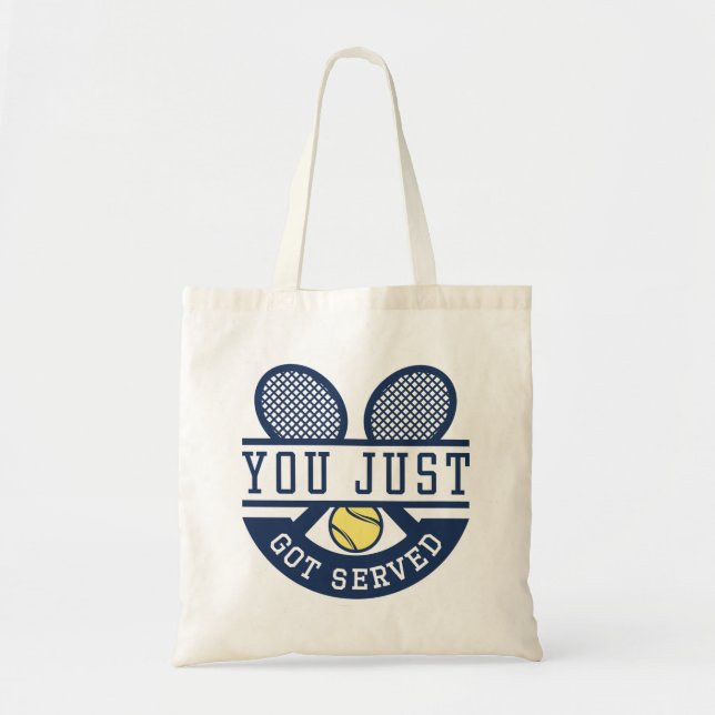 Bolsa Tote Acabou De Ser Servida (Frente)