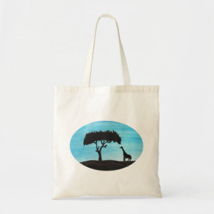 Bolsa Tote Acácia & girafa