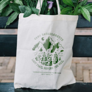 Bolsa Tote Acampamento de Festa de Despedida de Solteira Esti
