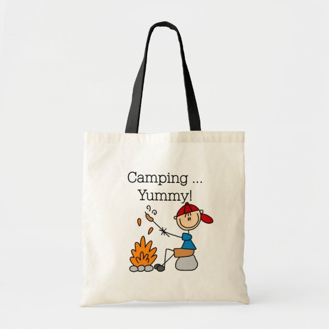 Bolsa Tote Acampamento é Delicioso (Frente)