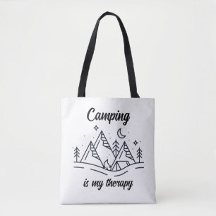 Bolsa Tote Acampamento é meu simples verão minimalista de ter