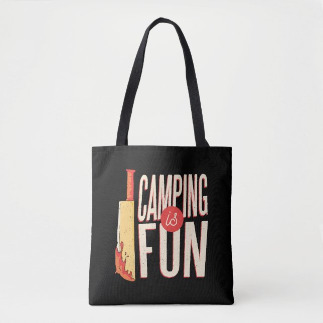Bolsa Tote Acampamento Halloween (Frente)