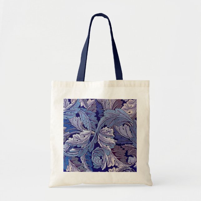 Bolsa Tote Acanthus Purple, William Morris (Frente)