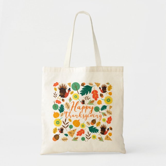 Bolsa Tote Ação de Graças (Frente)