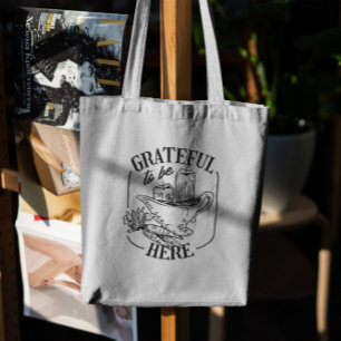 Bolsa Tote Ação de Graças Grateful
