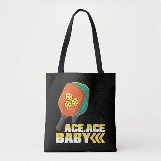 Bolsa Tote Ace Ace Baby - Pickleball Clothes (Frente)
