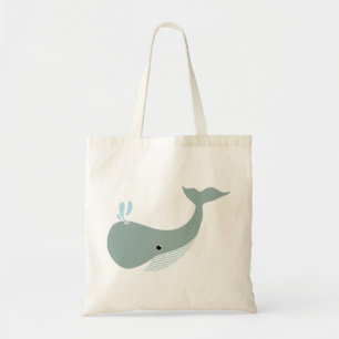 Bolsa Tote acene a baleia