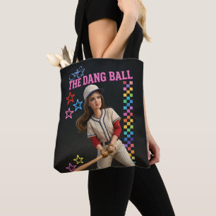 Bolsa Tote Acerta a Bola, Caramba! Boneca de Mãe de Jogador d