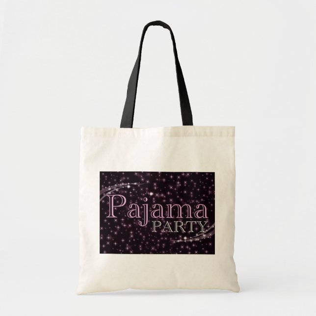 Bolsa Tote acessórios do partido de pijama: starshine (Frente)