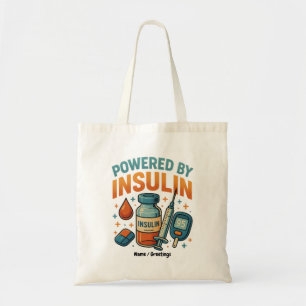 Bolsa Tote Acionada por Insulin Diabetes Sensibilização Engra