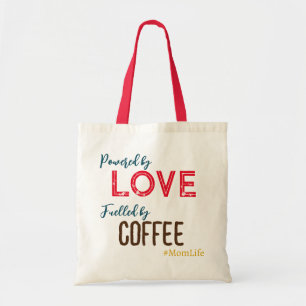 Bolsa Tote Acionado pelo Amor, vida Mãe Engraçada