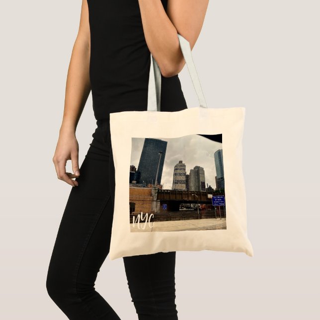 Bolsa Tote Aço & Céu NYC (Frente (produto))