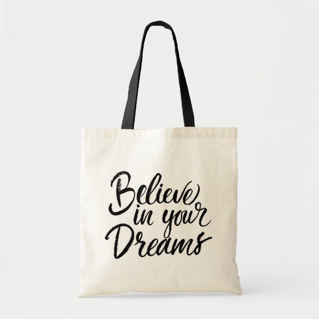 Bolsa Tote Acredite em seus sonhos (Frente)