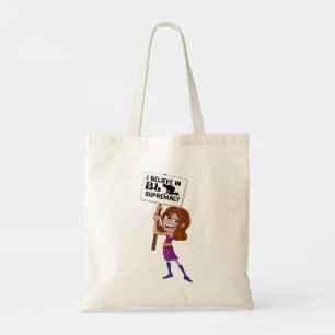 Bolsa Tote Acredito no presente de meme supremo para fujoshi