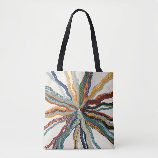 Bolsa Tote Acrylic Painting  (Frente)