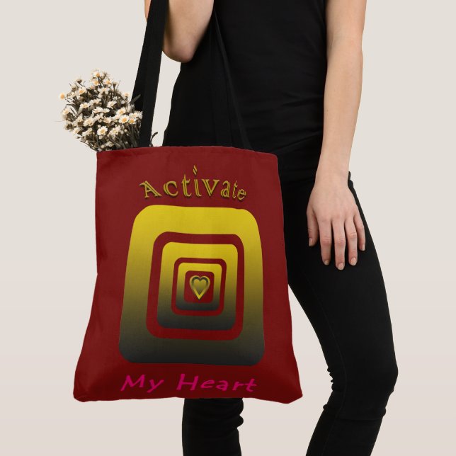 Bolsa Tote Activate My Heart (Close Up)