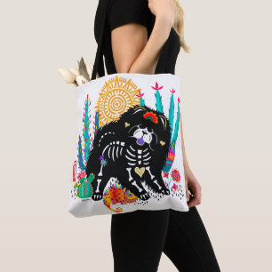 Bolsa Tote AÇÚCAULL NIRVANA Chow Day of the Dead