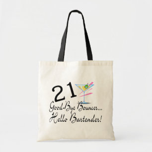 Bolsa Tote Adeus barman do leão-de-chácara 21 olá!