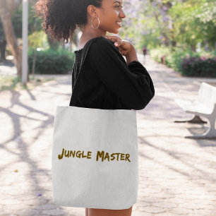 Bolsa Tote Adição de Design da Selva Mestre