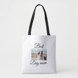 Bolsa Tote Adição de um nome simples e colorido, presente de 