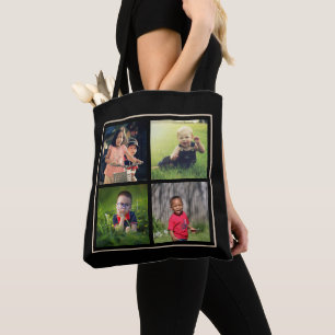 Bolsa Tote Adicionar a sua família personalizada personaliza
